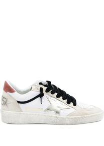Golden Goose Deluxe Brand Golden Goose Low-Top Sneaker - Low-Top Sneakers In Silk And Nylon Blend - Gr. 38 (EU) - in Wei&szlig; - f&uuml;r Damen