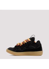 Lanvin Low-Top Sneaker - Suede Calf Leather Curb Sneakers - Gr. 45 (EU) - in Schwarz - f&uuml;r Damen
