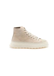 Be Positive Low-Top Sneaker - Cuprace Star - Funky Fur Sneakers - Gr. 41 (EU) - in Beige - f&uuml;r Damen