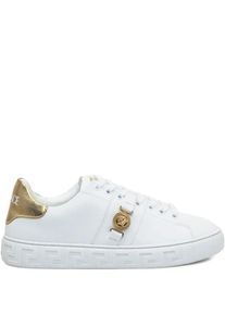 Versace Low-Top Sneaker - White Leather Sneakers - Gr. 37 (EU) - in Wei&szlig; - f&uuml;r Damen