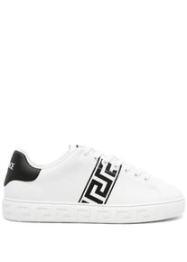 Versace Low-Top Sneaker - Calf Leather Low-Top Sneakers - Gr. 40 (EU) - in Wei&szlig; - f&uuml;r Damen