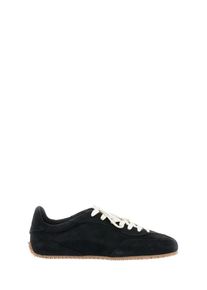 Axel Arigato Low-Top Sneaker - Minimalist Black Suede Daze Runner Sneakers - Gr. 45 (EU) - in Schwarz - f&uuml;r Damen