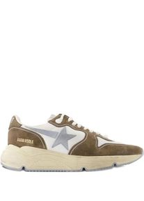 Golden Goose Deluxe Brand Golden Goose Low-Top Sneaker - Low-Top Sneakers With Brown Suede Panelling - Gr. 45 (EU) - in Beige - f&uuml;r Damen