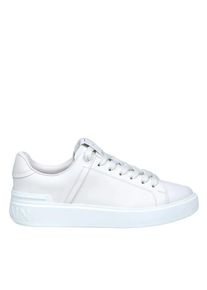 Balmain Low-Top Sneaker - B Court White Leather Sneakers - Gr. 38 (EU) - in Wei&szlig; - f&uuml;r Damen
