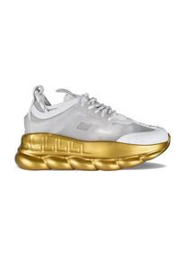 Versace Low-Top Sneaker - Chain Reaction Sneakers - Gr. 38 (EU) - in Braun - f&uuml;r Damen