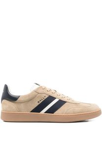 Bally Low-Top Sneaker - Low-Top Suede Sneakers - Gr. 40 (EU) - in Beige - f&uuml;r Damen