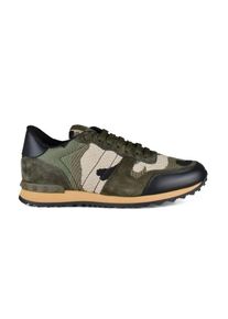 Valentino Garavani Low-Top Sneaker - Rockrunner Sneakers - Gr. 39,5 (EU) - in Grau - f&uuml;r Damen