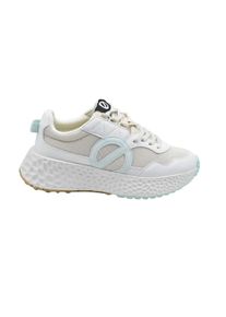 NO NAME Low-Top Sneaker - Purple-Yellow-Dove Low Platform Shoes - Gr. 37 (EU) - in Wei&szlig; - f&uuml;r Damen