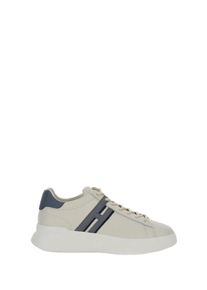 Hogan Low-Top Sneaker - H580 Lace-Up H Profile - Gr. 7 - in Wei&szlig; - f&uuml;r Damen