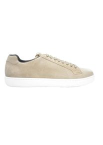 Church's Church's Low-Top Sneaker - Beige Suede Low-Top Lace-Up Stone Shoes - Gr. 7 - in Beige - f&uuml;r Damen