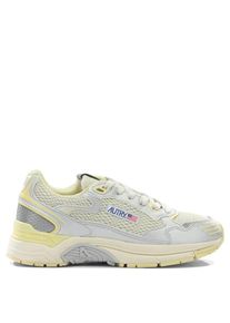 Autry Low-Top Sneaker - Running-Inspired Mesh And Leather Sneakers - Gr. 39 (EU) - in Wei&szlig; - f&uuml;r Damen