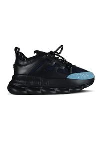 Versace Low-Top Sneaker - Chain Reaction Sneakers - Gr. 44 (EU) - in Schwarz - f&uuml;r Damen