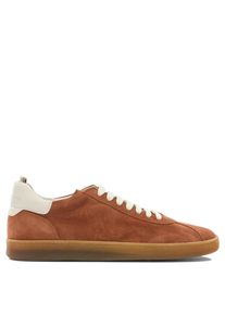 Officine Creative Italia Officine Creative Low-Top Sneaker - Slip-On Sneakers With Suede Upper And Contrasting - Gr. 43 (EU) - in Braun - f&uuml;r Damen