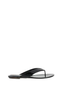 Le Monde Beryl Sandalen - Flat Flip-Flops Sandal - Gr. 37,5 (EU) - in Schwarz - f&uuml;r Damen