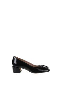 Salvatore Ferragamo Hohe Schuhe - Mara 40 Pumps With Glossy Finish - Gr. 9 - in Schwarz - f&uuml;r Damen