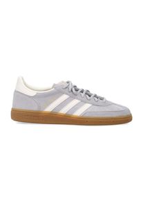 Adidas Low-Top Sneaker - Vintage-Inspired Grey Suede Sneakers With Signatur - Gr. 11_5 - in Wei&szlig; - f&uuml;r Damen