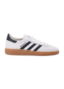 Adidas Low-Top Sneaker - Suede Handball Spezial Sneakers With Retro Accents - Gr. 5_5 - in Wei&szlig; - f&uuml;r Damen