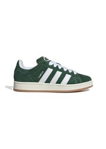 Adidas Low-Top Sneaker - Classic Low-Top Sneaker With Green Suede Upper And - Gr. 42 (EU) - in Wei&szlig; - f&uuml;r Damen