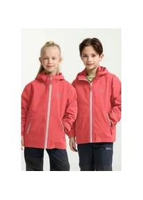 3-in-1-Funktionsjacke Jack Wolfskin "HYBRID 3IN1 JACKET K", Kinder, Gr. 152, sunsetcoral, Obermaterial: 100% Polyester; Futter: 100% Polyester; Innenjacke: 100% Polyester; F&uuml;llung: 100% Polyester; Futter: 100% Polyester, Jacken