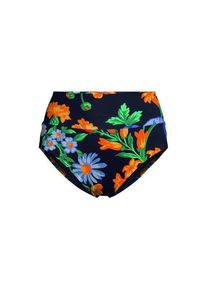 LANDS' END Bikinihose zum Umschlagen, High Waist, f&uuml;r Damen in Plus-Gr&ouml;&szlig;e, Damen, size: plus, Blau, Elasthan/Nylon-Mischung, by Lands' End