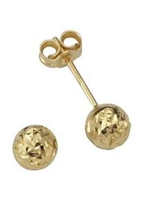 Diamonds by Ellen K. Paar Ohrstecker "585/- Gelbgold Kugel &Oslash; 5mm", gelb, FASCINATION BY ELLEN K., Ohrringe, Damen, one-size, Gold