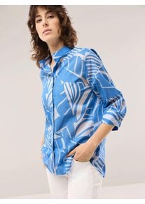 Walbusch Tunika-Bluse mit Stehkragen