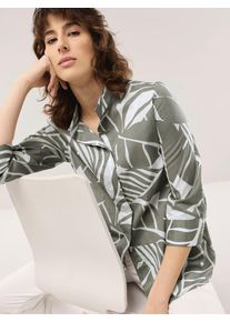 Walbusch Tunika-Bluse mit Stehkragen