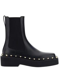 Valentino Garavani Stiefel & Boots - Platform Plain Toe Round Boots - Gr. 38 (EU) - in Bunt - f&uuml;r Damen