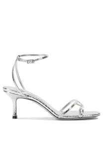 Jimmy Choo Sandalen - "Leo 100Mm" Heeled Sandals - Gr. 36 (EU) - in Rot - f&uuml;r Damen