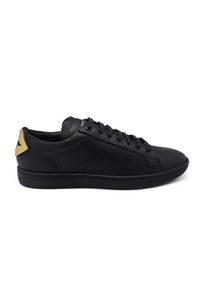 SAINT LAURENT Low-Top Sneaker - Court Classic Sl/01 - Gr. 40 (EU) - in Schwarz - f&uuml;r Damen