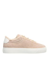 Furla Low-Top Sneaker - Furla Enjoy Lace-Up Sneaker T.20 - Gr. 40 (EU) - in Taupe - f&uuml;r Damen