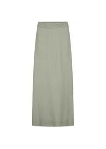 Midirock Levete Room "Levete Room Skirt LR-NAJA 30", Damen, Gr. M, l794, schwarz moss, Obermaterial: 55% Leinen, 45% Viskose, R&ouml;cke