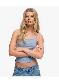 Superdry Damen Athletics Essentials Cami Top Light Blue - Gr&ouml;&szlig;e: 36 21030260006455AW030