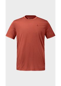 Sch&ouml;ffel Funktionsshirt SCH&Ouml;FFEL "CIRC T Shirt Tauron M", Herren, Gr. 46, 5590, rot, Oberstoff: 100% Polyester, Rundhals, Shirts Funktionsshirt