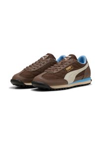 Sneaker Puma "EASY RIDER FUTBOLITO", Damen, Gr. 38, chocolate, warm wei&szlig;, Leder, unifarben, Schuhe Sneaker