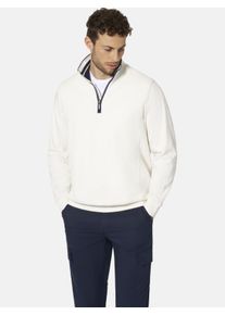 Sweatshirt Babista "Sweatshirt MODORO", Herren, Gr. M, wei&szlig;, Obermaterial: 80% Baumwolle CO. 20% Polyester COOLMAX PES(Coolmax)., Sweatshirts Sweatshirt