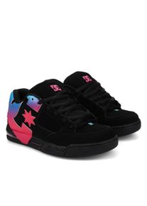 Sneaker DC Shoes "Command", Damen, Gr. 5,5(36,5), schwarz, multi, Obermaterial:52.53% Leder + 47.47% Synthetic;, Schuhe Sneaker