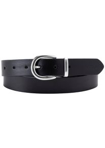 Levi's Lederg&uuml;rtel LEVI'S "WOMEN'S PHOEBE BELT", Damen, Gr. 95, schwarz, Rindsleder, unifarben, G&uuml;rtel Lederg&uuml;rtel