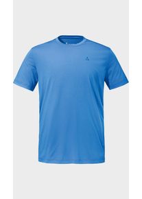Sch&ouml;ffel Funktionsshirt SCH&Ouml;FFEL "CIRC T Shirt Tauron M", Herren, Gr. 46, 8625, blau, Oberstoff: 100% Polyester, Rundhals, Shirts Funktionsshirt