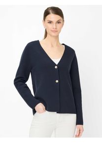 Brax Damen Strickjacke Style AMANDA navy, dunkelblau, Gr. 34