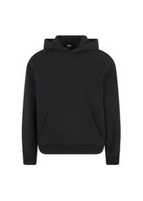 Kapuzenpullover Urban Classics "Urban Classics Fluffy Hoody", Herren, Gr. S, schwarz, 70% Baumwolle, 30% Polyester, unifarben, normal, ohne Ausschnitt, Pullover Kapuzenpullover