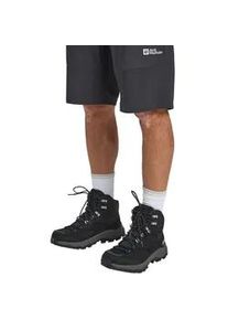 Wanderschuh Jack Wolfskin "CYROX TEXAPORE MID M", Herren, Gr. UK 6,5 - EU 40, Normalschaft, phantom, Obermaterial: Synthetik; Obermaterial 2: Textilmaterial; Futter: Polyester, Schuhe Wanderschuh