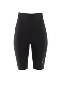 Shorts WINSHAPE "Functional Comfort HWL412C", Damen, Gr. L, Normalgr&ouml;&szlig;en, schwarz, 85% Polyester, 15% Elasthan, Hosen Shorts, High Waist Biker Shorts