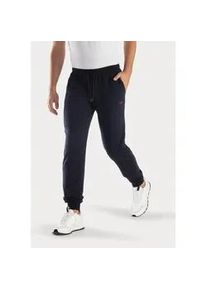 Sweathose Kangaroos, Herren, Gr. 52/54 (L), N-Gr, blau (navy), Sweatware, Obermaterial: 60% Baumwolle, 40% Polyester, unifarben, Basic, bequem lang, Hosen Sweathose, Jogginghose mit kleiner Logostickerei