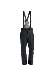 Skihose Maier Sports "Anton 2", Herren, Gr. 35, Kurzgr&ouml;&szlig;en, schwarz, 100% Polyester, Hosen Skihose, Herren Schneehose mit Hosentr&auml;gern, wind/wasserdicht, Regular Fit