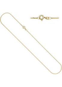 Kette ohne Anh&auml;nger Jobo, gold (goldfarben), Halsketten, Damen, Silber 925 (Sterlingsilber), L: 45, Panzerkette 925 Silber vergoldet 45 cm 1,3 mm