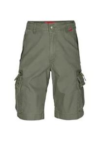 Cargoshorts MOLECULE "Molecule Cargo Shorts BAGGY", Herren, Gr. XL, Normalgr&ouml;&szlig;en, olive gr&uuml;n, Obermaterial: 100% Baumwolle, Hosen