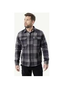 Flanellhemd HERO by John Medoox "JORIS Karohemd Overshirt", Herren, Gr. XXL, US-Gr&ouml;&szlig;en, anthra check, Flanell, 65% Polyester, 35% Viskose, regular fit, Hemden, Regular Fit Casual Funktionsmaterial f&uuml;r Herren