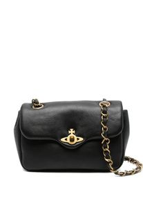 Vivienne Westwood Hobo Bags - Black Leather Bag - Gr. unisize - in Schwarz - f&uuml;r Damen