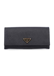 Prada Portemonnaie - The Saffiano Leather Continental Wallet - Gr. unisize - in Grau - f&uuml;r Damen
